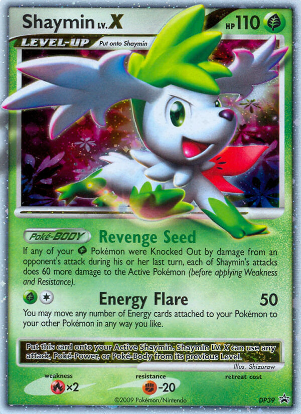 Shaymin LV.X (DP39) [Diamond & Pearl: Black Star Promos] - Comfy Hobbies