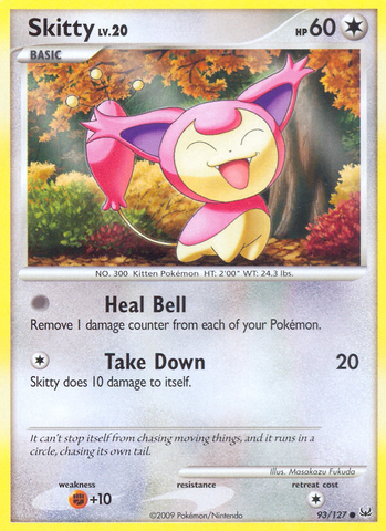 Skitty (93/127) [Platinum: Base Set] - Comfy Hobbies