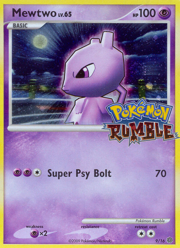 Mewtwo (9/16) [Pokémon Rumble] - Comfy Hobbies