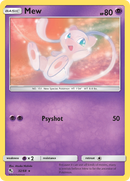 Mew (32/68) [Sun & Moon: Hidden Fates] - Comfy Hobbies