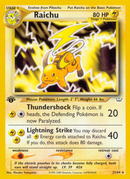 Raichu (21/64) [Neo Revelation 1st Edition] - Comfy Hobbies