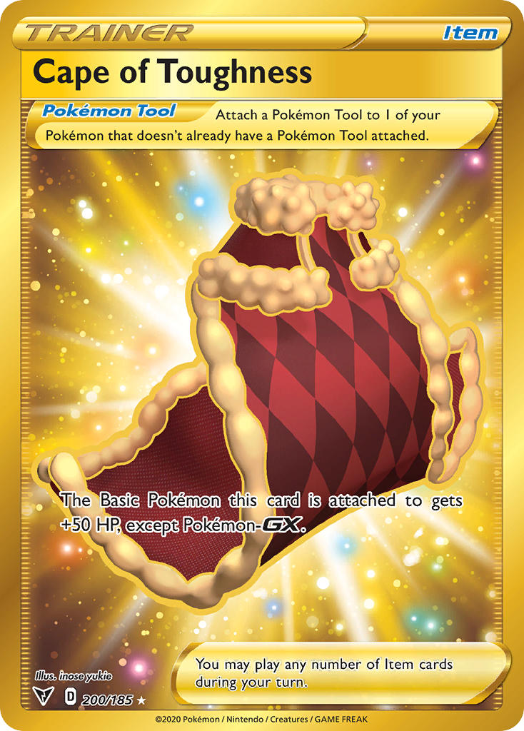 Cape of Toughness (200/185) [Sword & Shield: Vivid Voltage] - Comfy Hobbies