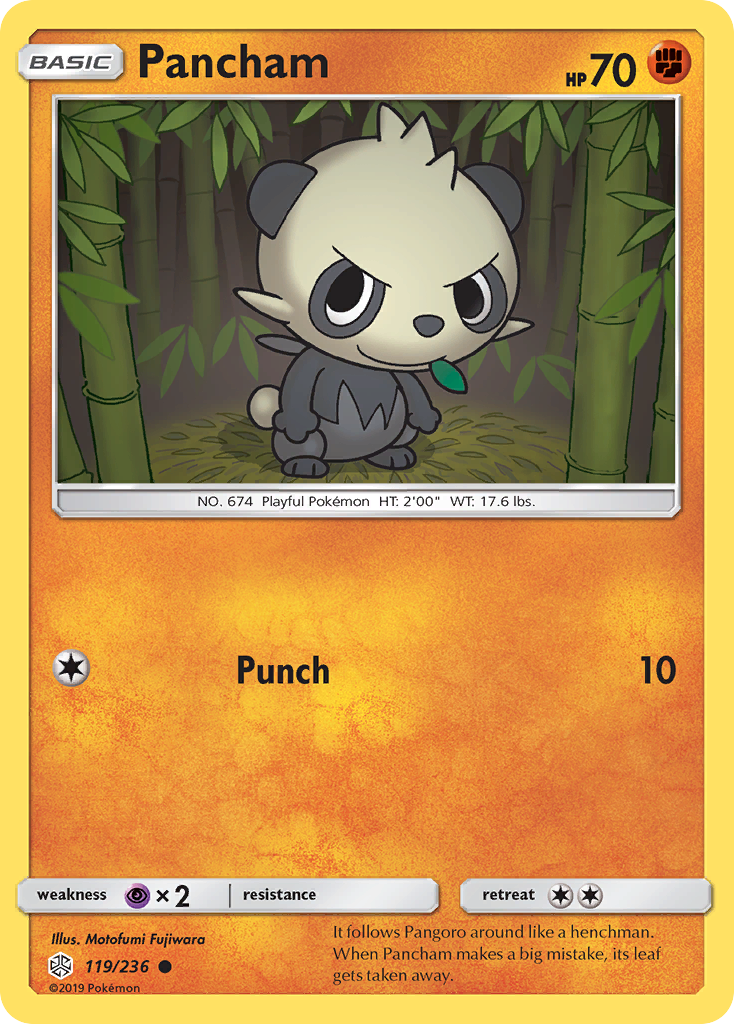 Pancham (119/236) [Sun & Moon: Cosmic Eclipse] - Comfy Hobbies