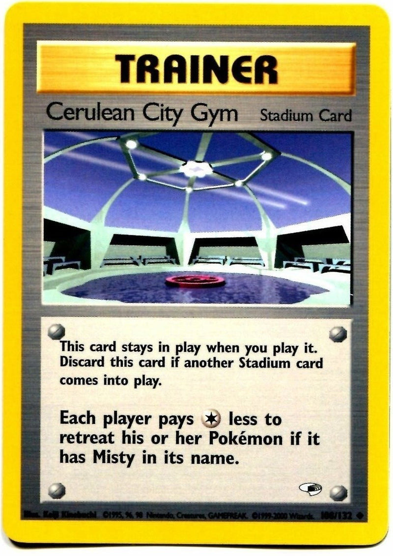 Cerulean City Gym (108/132) [Gym Heroes Unlimited] - Comfy Hobbies