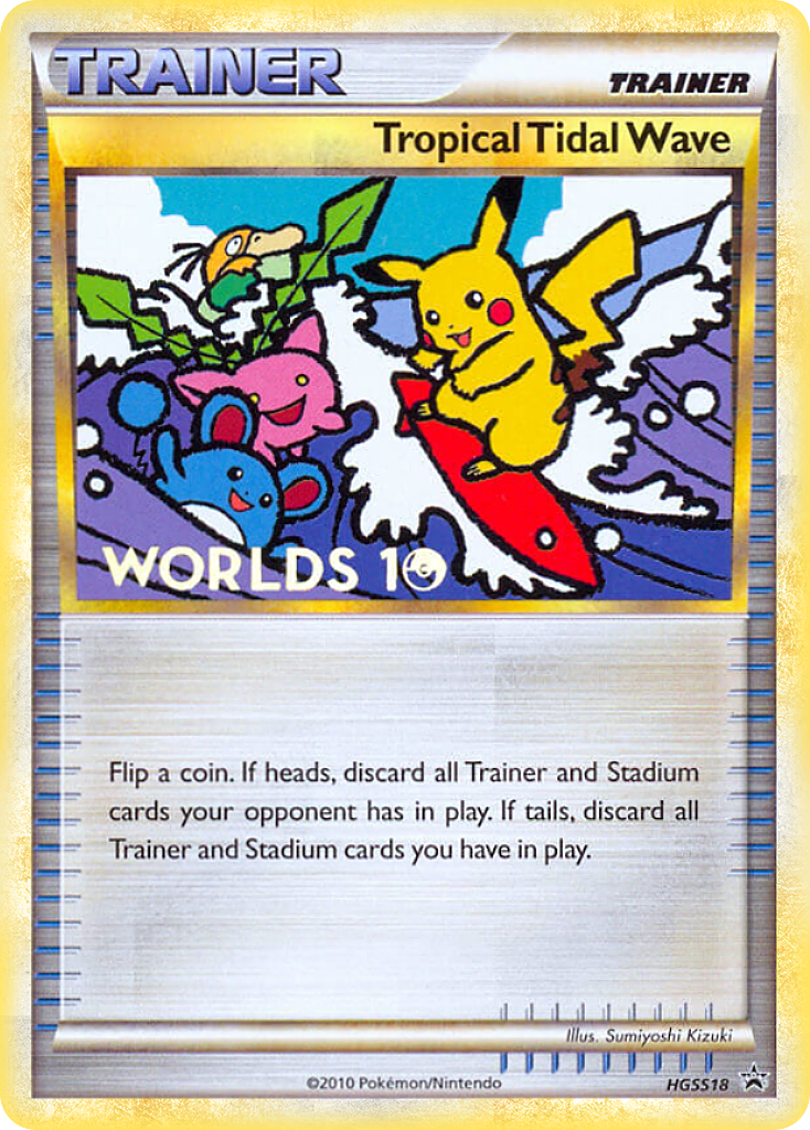 Tropical Tidal Wave (HGSS18) [HeartGold & SoulSilver: Black Star Promos] - Comfy Hobbies