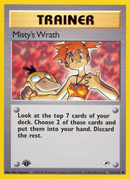 Misty's Wrath (114/132) [Gym Heroes 1st Edition] - Comfy Hobbies