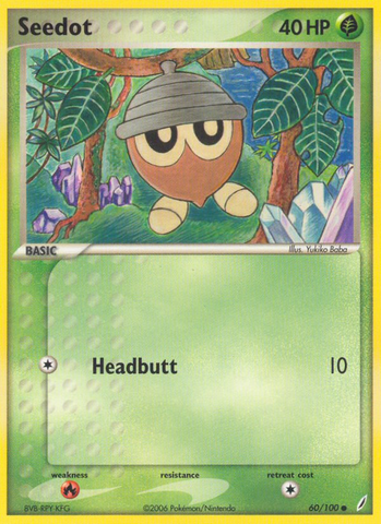 Seedot (60/100) [EX: Crystal Guardians] - Comfy Hobbies