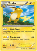 Raichu (43/146) (Battle Arena Deck Exclusive) (Theme Deck Exclusive) [XY: Base Set] - Comfy Hobbies