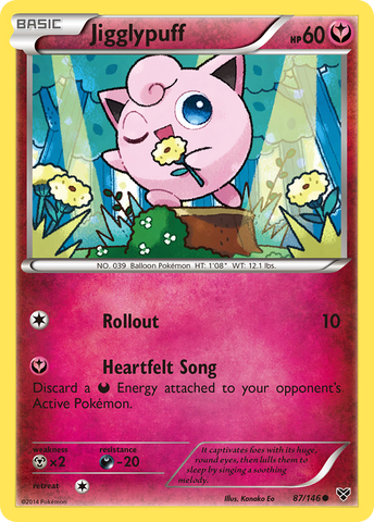 Jigglypuff (87/146) [XY: Base Set] - Comfy Hobbies