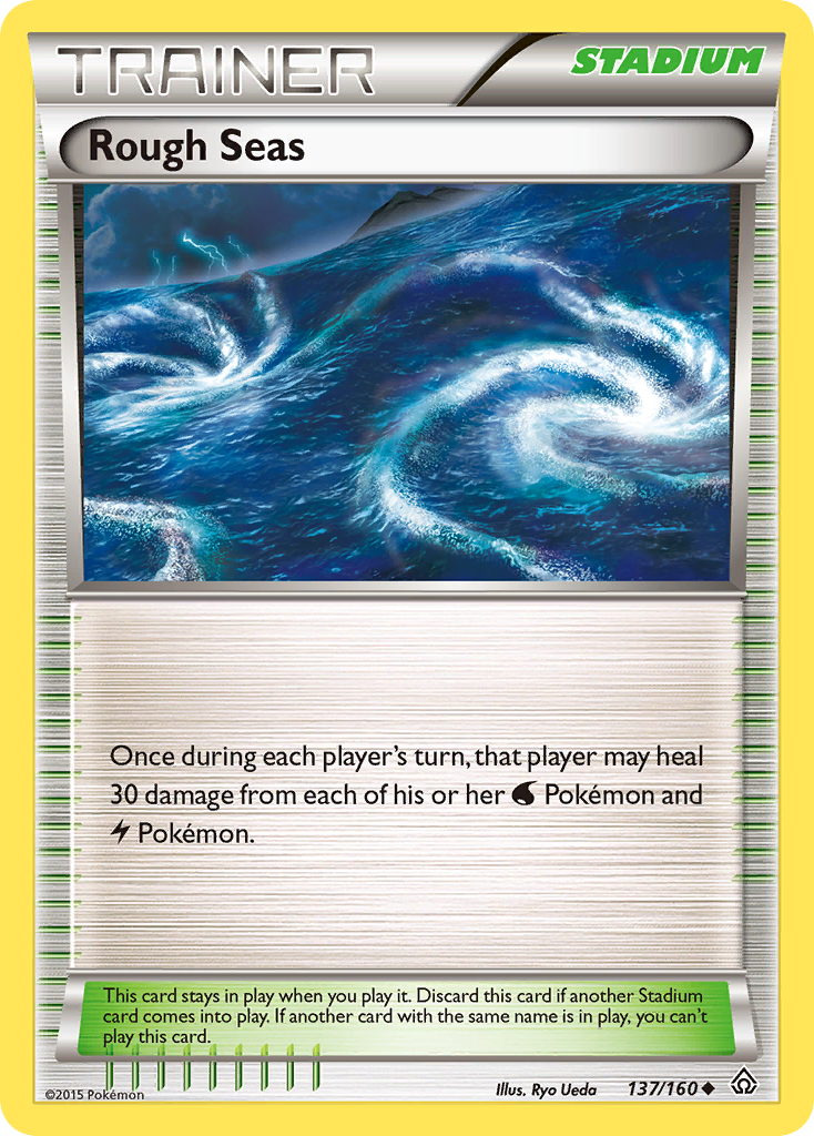 Rough Seas (137/160) [XY: Primal Clash] - Comfy Hobbies