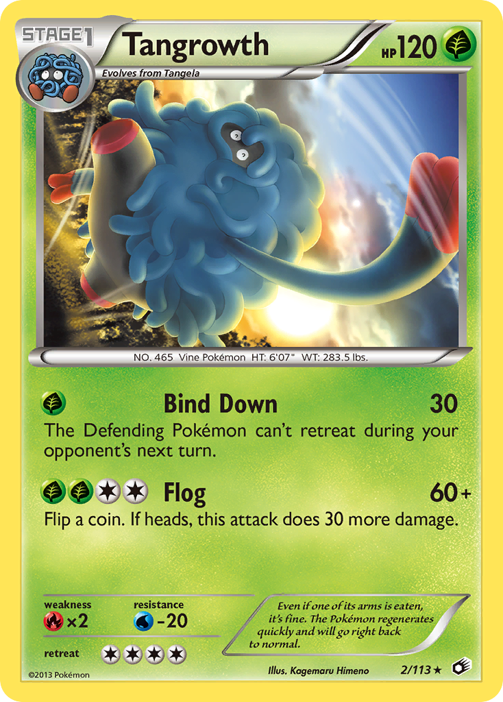 Tangrowth (2/113) [Black & White: Legendary Treasures] - Comfy Hobbies