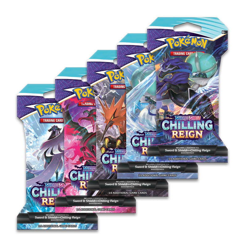 Sword & Shield: Chilling Reign - Sleeved Booster Pack - Comfy Hobbies