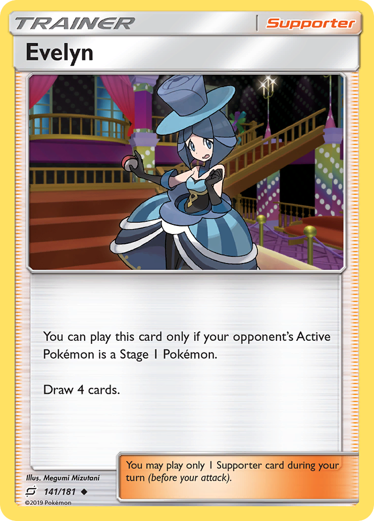 Evelyn (141/181) [Sun & Moon: Team Up] - Comfy Hobbies
