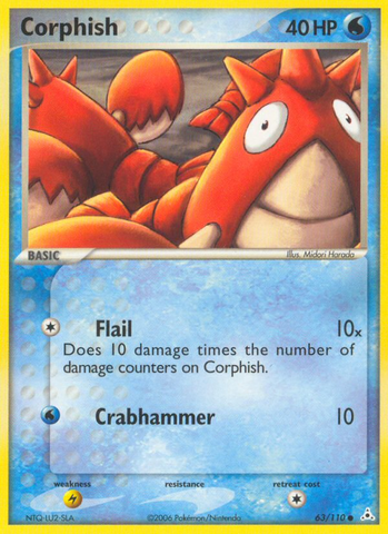 Corphish (63/110) [EX: Holon Phantoms] - Comfy Hobbies