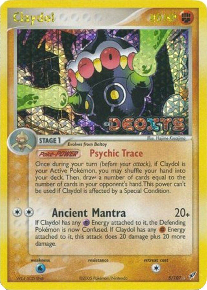 Claydol (5/107) (Stamped) [EX: Deoxys] - Comfy Hobbies