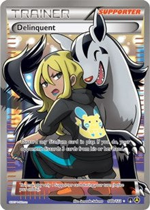 Delinquent (98b/122) (Full Art) (Alternate Art Promo) [XY: BREAKpoint] - Comfy Hobbies