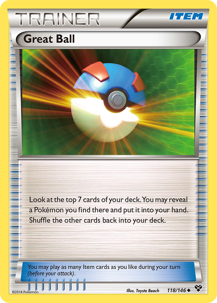 Great Ball (118/146) [XY: Base Set] - Comfy Hobbies