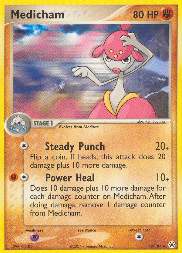 Medicham (42/101) [EX: Hidden Legends] - Comfy Hobbies