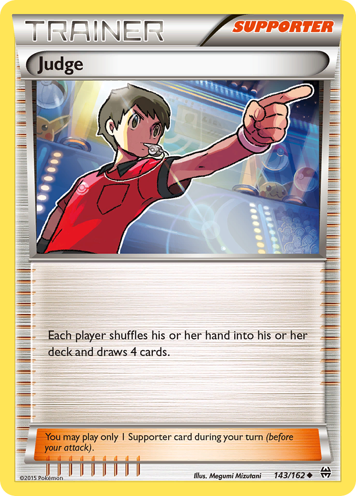 Judge (143/162) [XY: BREAKthrough] - Comfy Hobbies