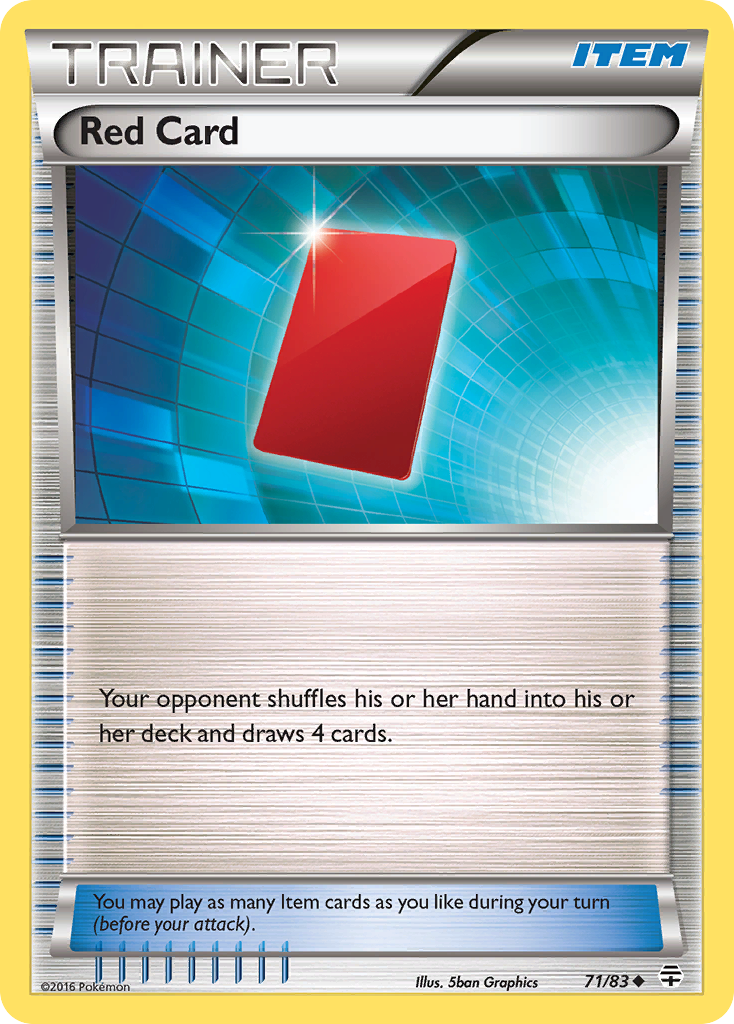 Red Card (71/83) [XY: Generations] - Comfy Hobbies