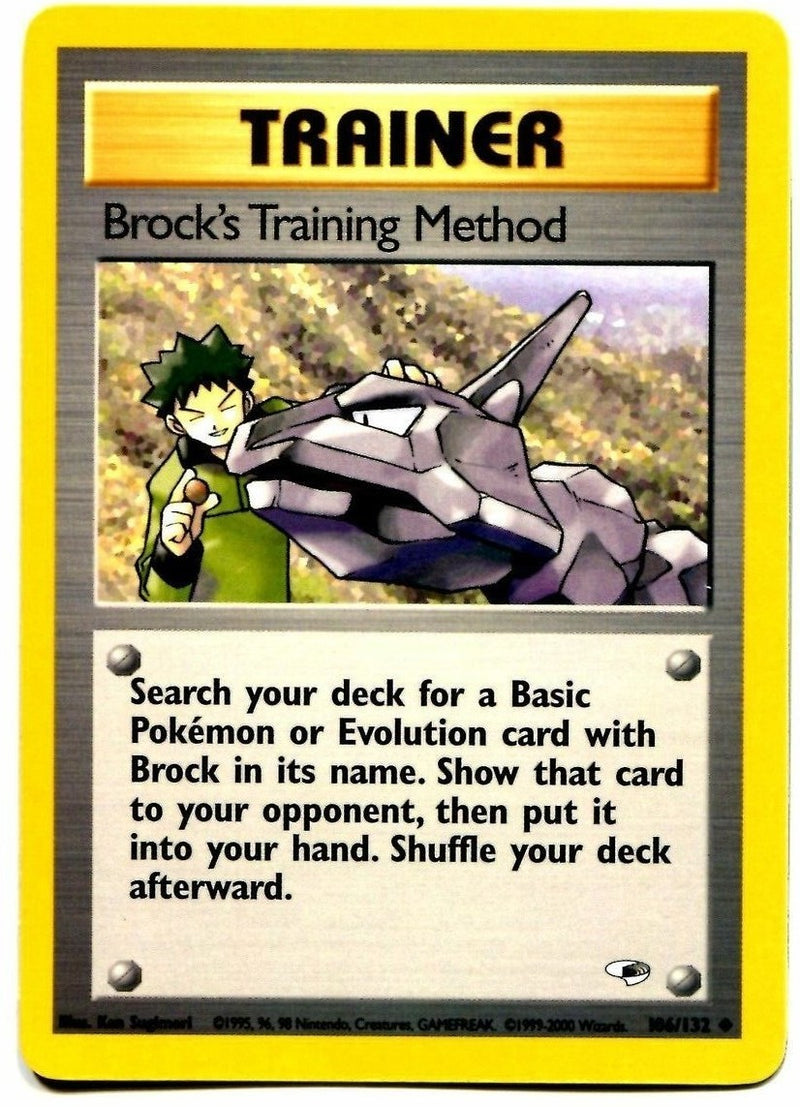 Brock's Training Method (106/132) [Gym Heroes Unlimited] - Comfy Hobbies