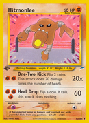 Hitmonlee (42/105) [Neo Destiny 1st Edition] - Comfy Hobbies
