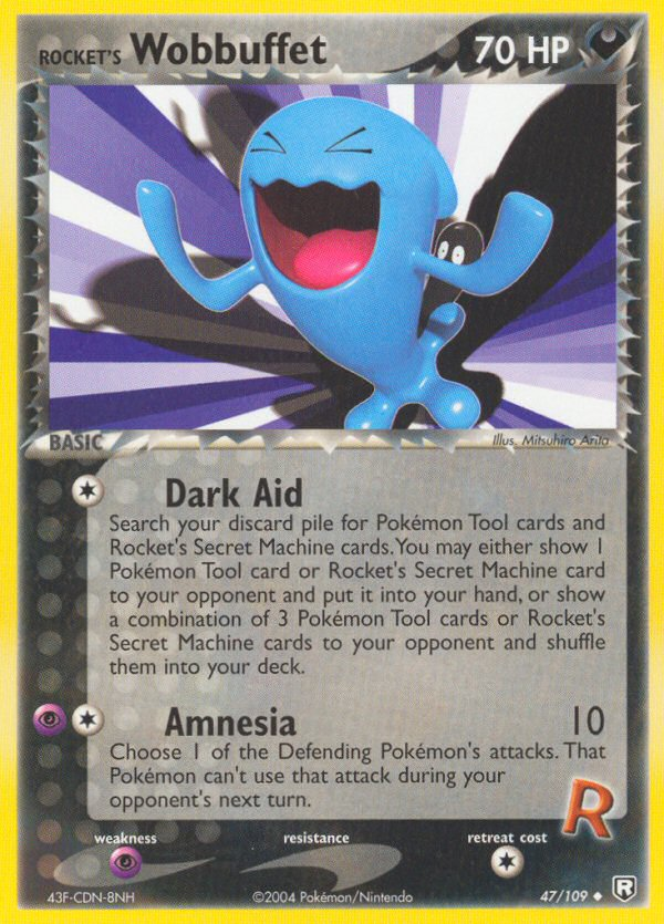 Rocket's Wobbuffet (47/109) [EX: Team Rocket Returns] - Comfy Hobbies