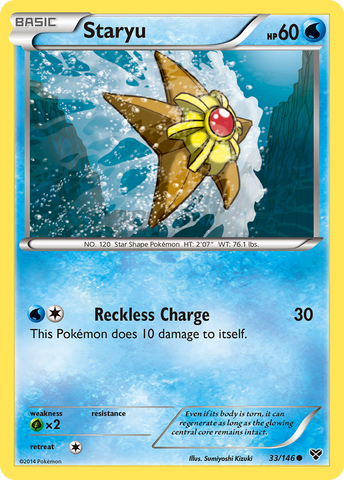Staryu (33/146) [XY: Base Set] - Comfy Hobbies