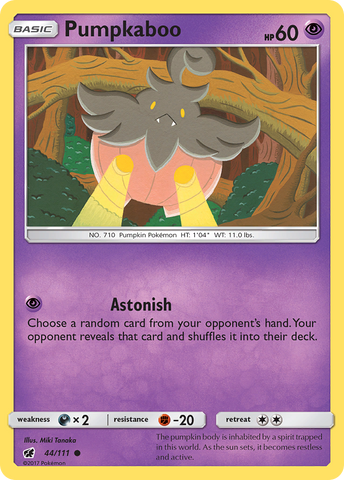 Pumpkaboo (44/111) [Sun & Moon: Crimson Invasion] - Comfy Hobbies