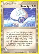 Team Aqua Ball (75/95) [EX: Team Magma vs Team Aqua] - Comfy Hobbies