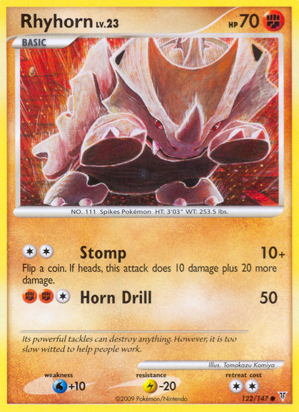 Rhyhorn (122/147) [Platinum: Supreme Victors] - Comfy Hobbies