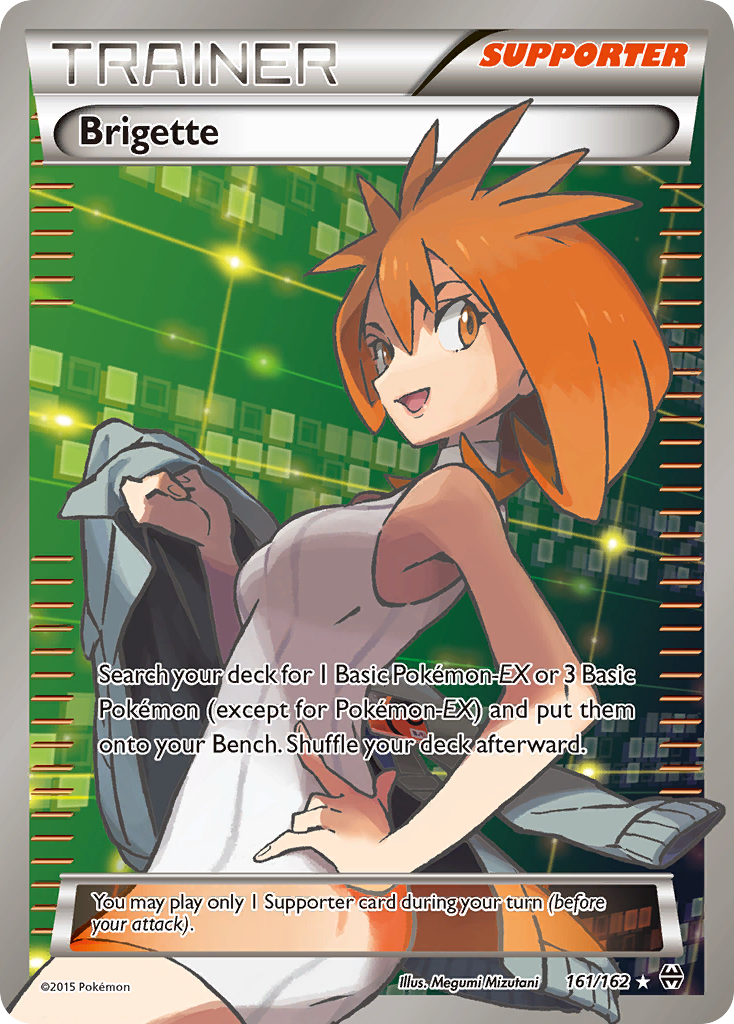 Brigette (161/162) [XY: BREAKthrough] - Comfy Hobbies
