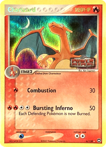 Charizard (6/108) (Stamped) [EX: Power Keepers] - Comfy Hobbies
