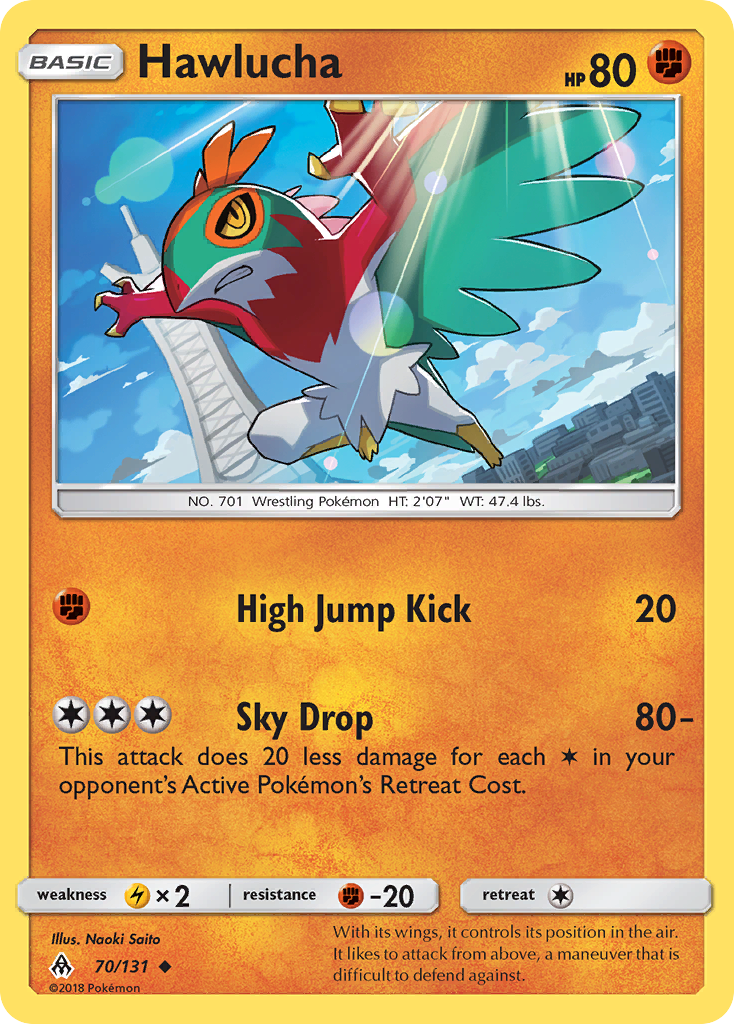 Hawlucha (70/131) [Sun & Moon: Forbidden Light] - Comfy Hobbies