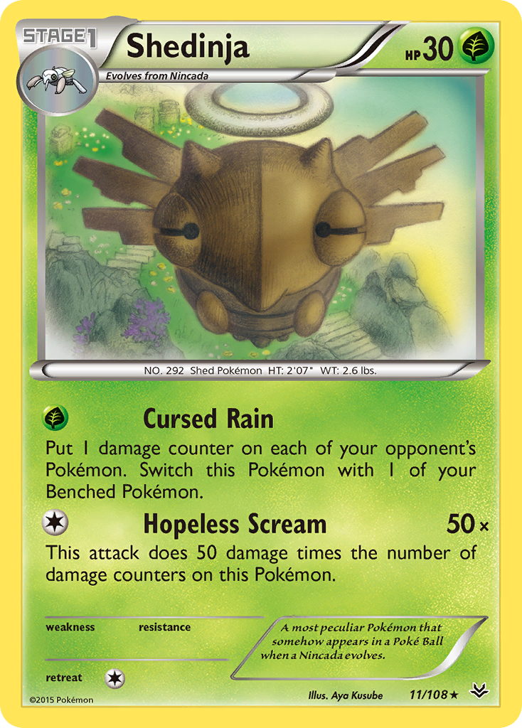 Shedinja (11/108) [XY: Roaring Skies] - Comfy Hobbies