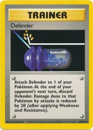 Defender (80/102) [Base Set Unlimited] - Comfy Hobbies