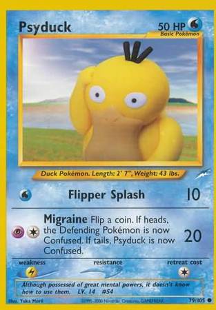 Psyduck (79/105) [Neo Destiny Unlimited] - Comfy Hobbies