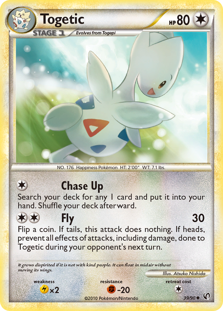 Togetic (39/90) [HeartGold & SoulSilver: Undaunted] - Comfy Hobbies
