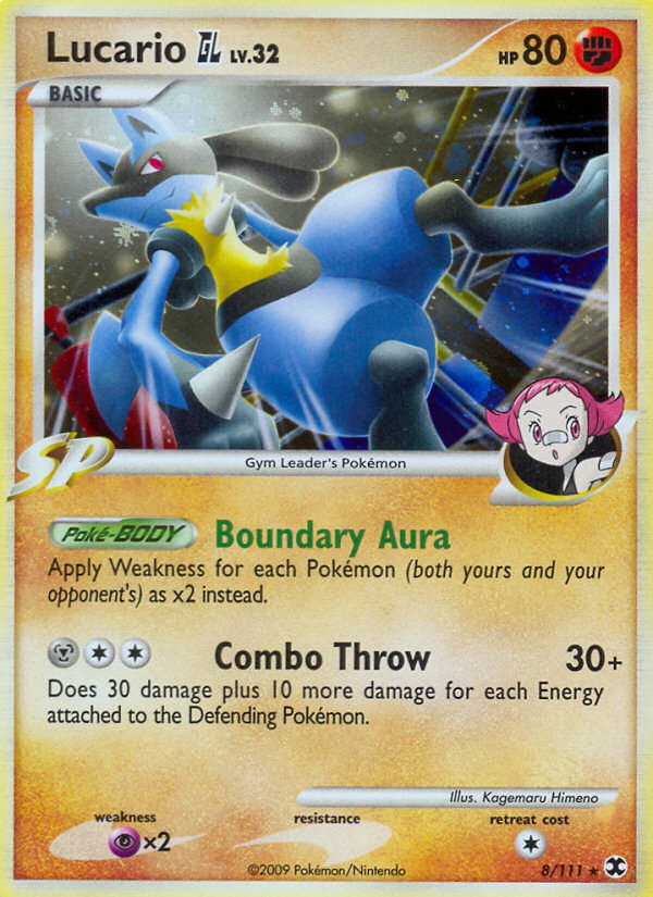 Lucario GL (8/111) [Platinum: Rising Rivals] - Comfy Hobbies