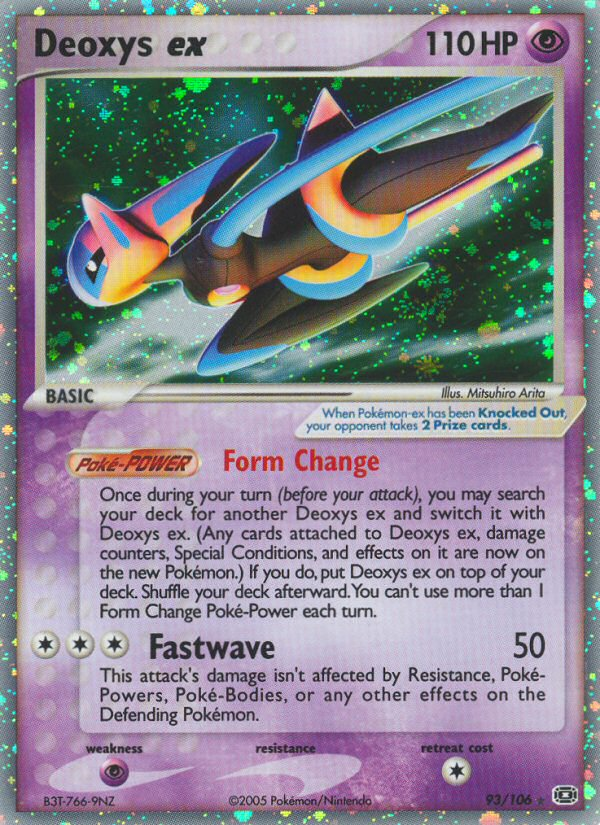 Deoxys ex (93/106) [EX: Emerald] - Comfy Hobbies