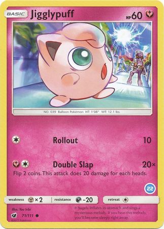 Jigglypuff (71/111) (Deck Exclusive #22) [Sun & Moon: Trainer Kit - Alolan Ninetales] - Comfy Hobbies