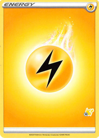 Lightning Energy (Pikachu Stamp #10) [Battle Academy 2022] - Comfy Hobbies