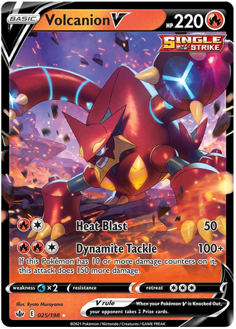 Volcanion V (025/198) [Sword & Shield: Chilling Reign] - Comfy Hobbies