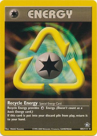 Recycle Energy (105/111) [Neo Genesis Unlimited] - Comfy Hobbies
