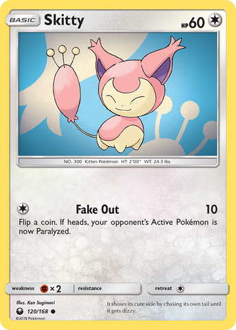 Skitty (120/168) [Sun & Moon: Celestial Storm] - Comfy Hobbies