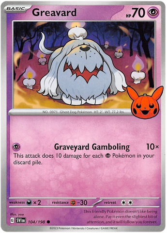 Greavard (104/198) [Trick or Trade 2023] - Comfy Hobbies