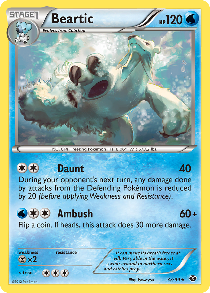 Beartic (37/99) [Black & White: Next Destinies] - Comfy Hobbies