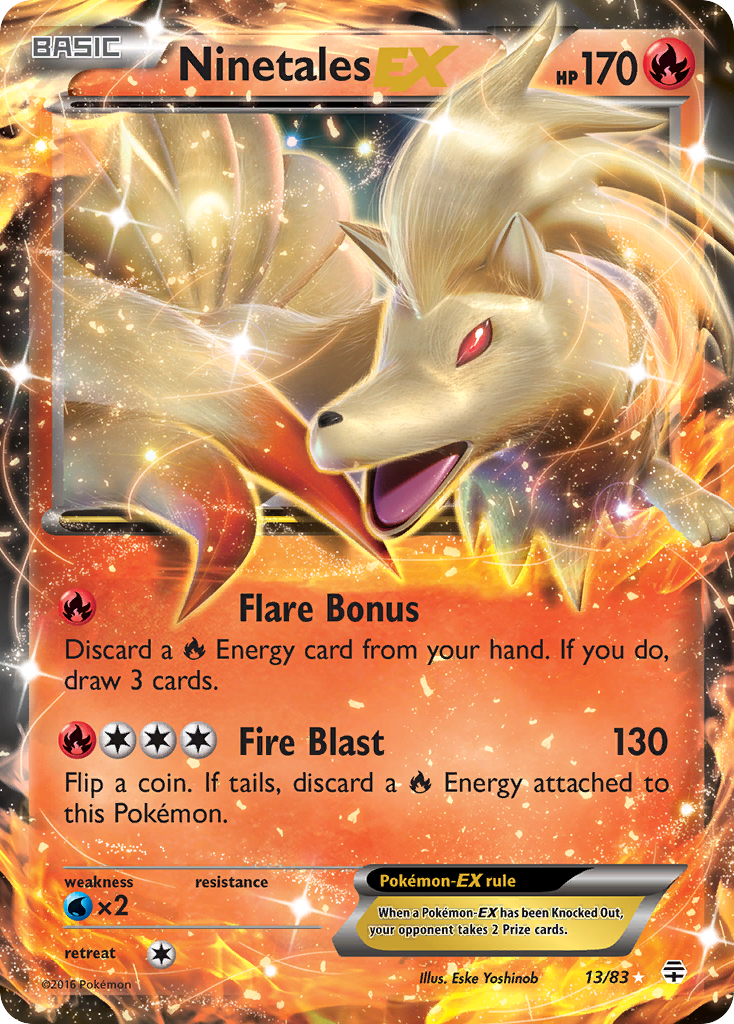 Ninetales EX (13/83) [XY: Generations] - Comfy Hobbies