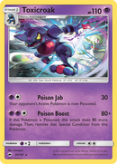 Toxicroak (55/147) [Sun & Moon: Burning Shadows] - Comfy Hobbies