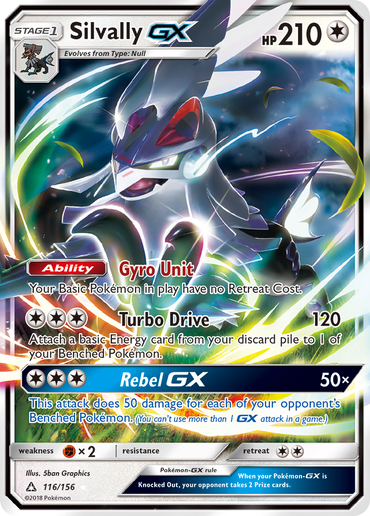 Silvally GX (116/156) [Sun & Moon: Ultra Prism] - Comfy Hobbies